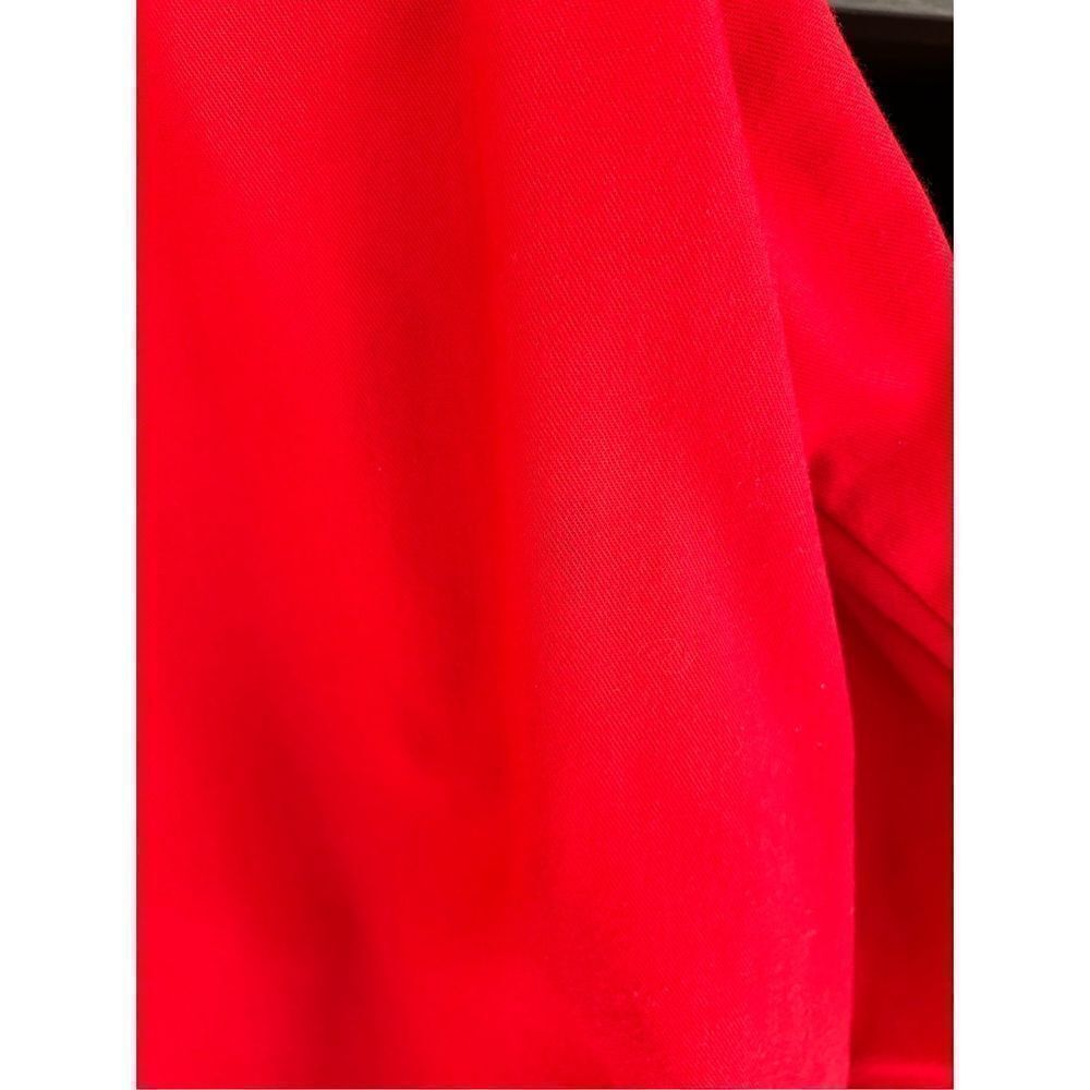 Vintage Levi’s 1980s Red Front Zip Jacket With Shoulder Pads Size Small - Picture 11 of 16